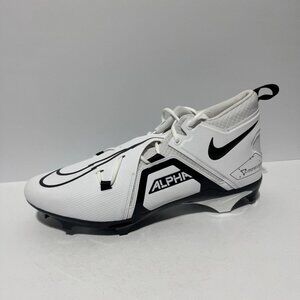 Nike Men’s Alpha Menace Football Cleats White Size 17 M